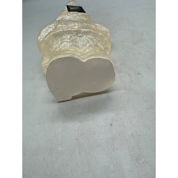 Christmas Solar-Powered Clear Resin Santa Gnome Outdoor Decor Light-Up READ - Picture 8 of 9